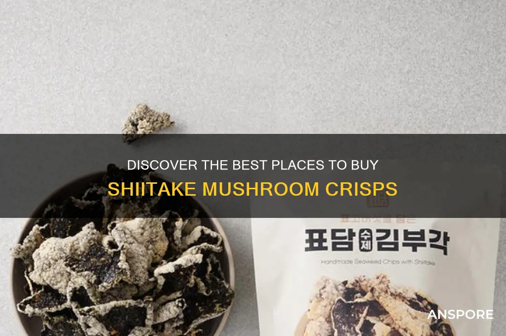 where to buy shiitake mushroom crisps