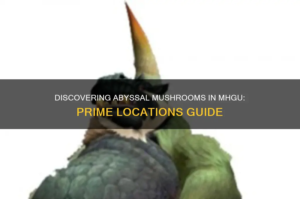 where to find abyssal mushrooms mhgu