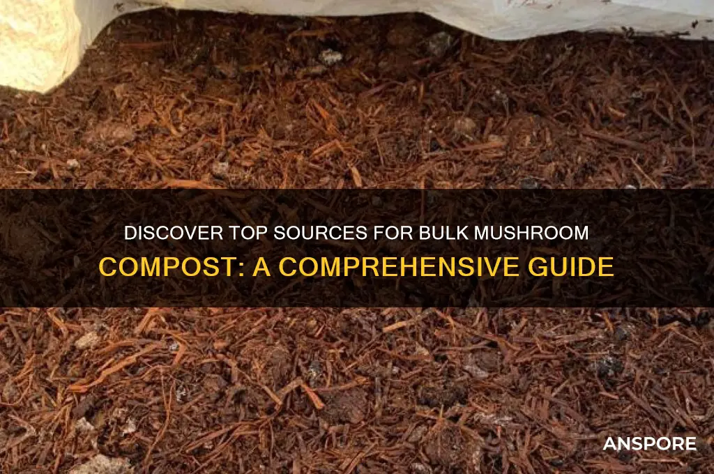 where to find bulk mushroom compost