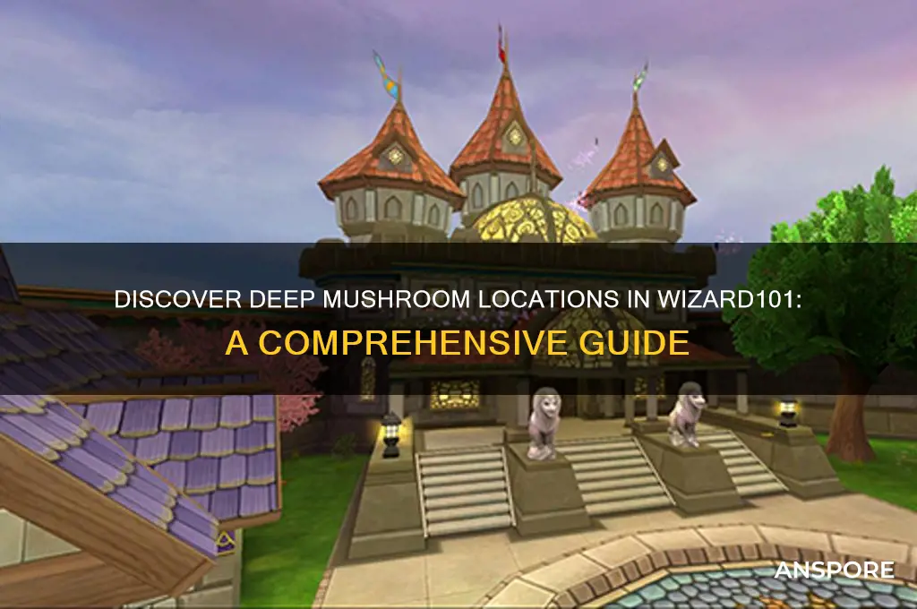 where to find deep mushroom in wizard101