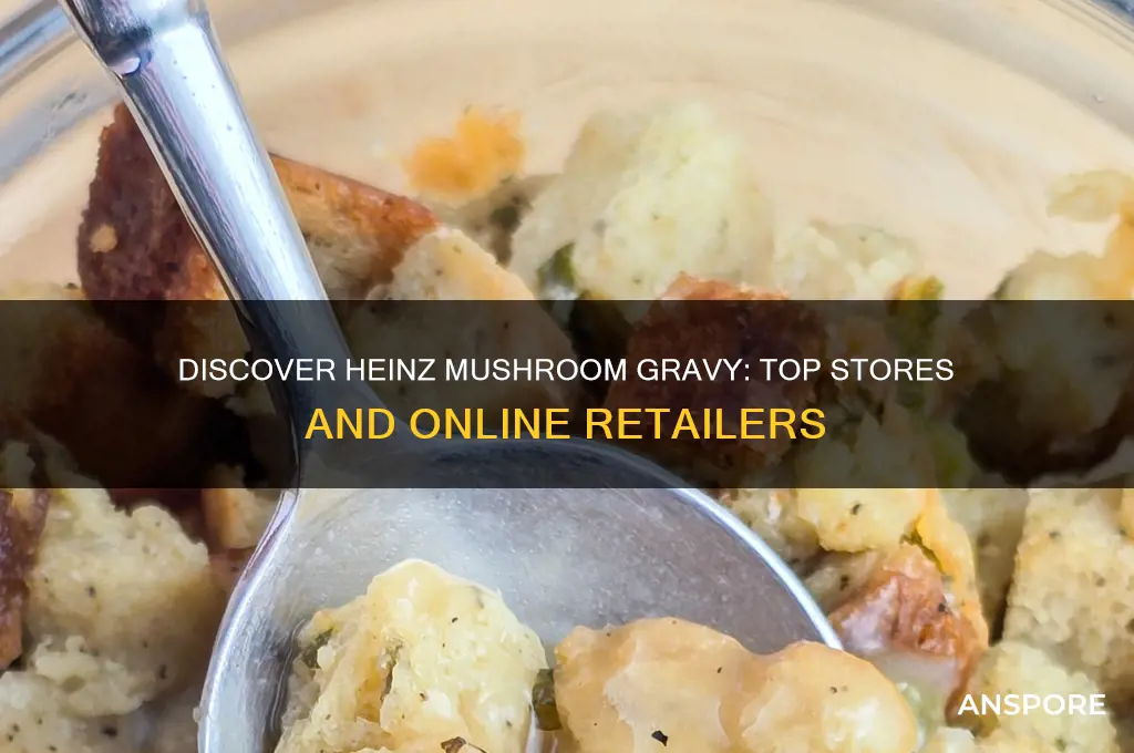where to find heinz mushroom gravy