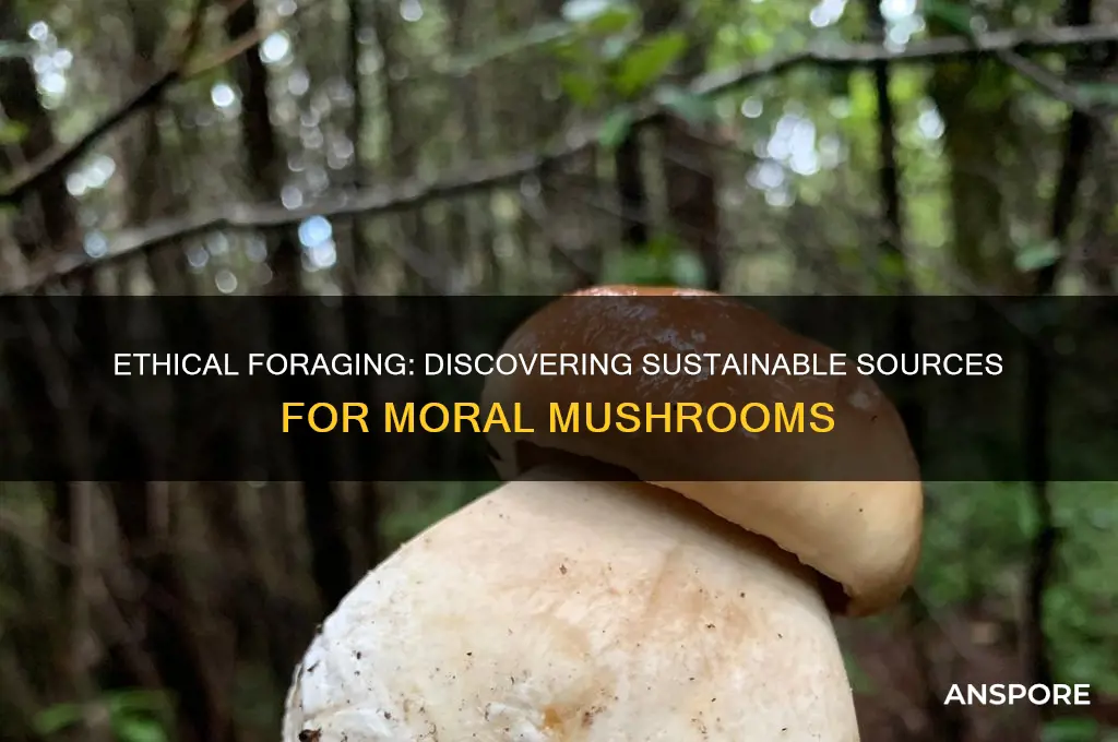 where to find moral mushrooms
