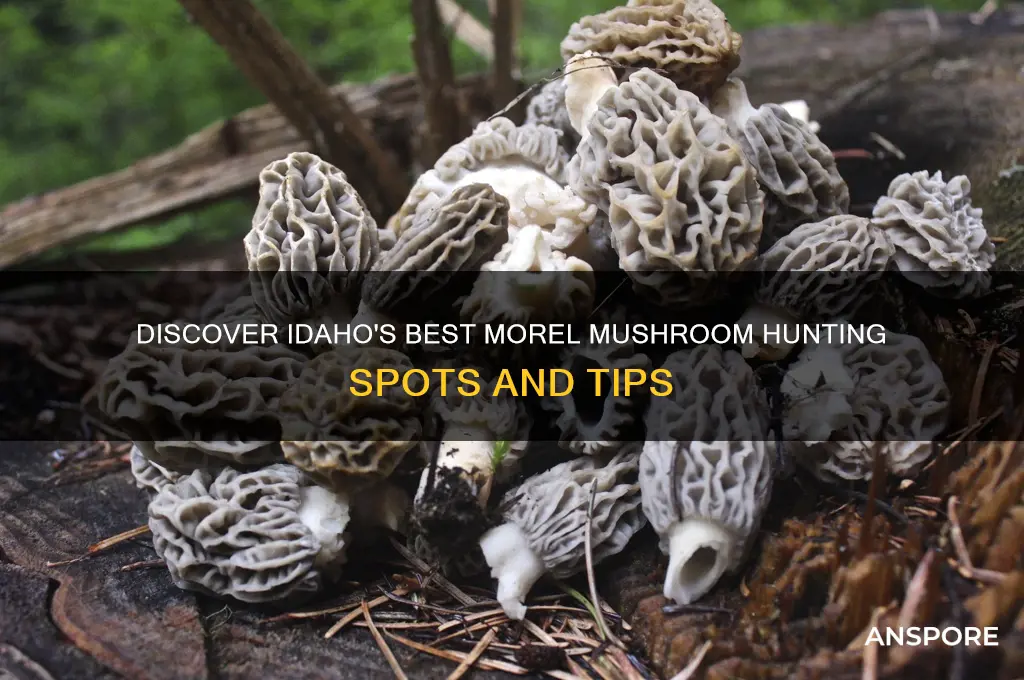 where to find morel mushrooms in idaho