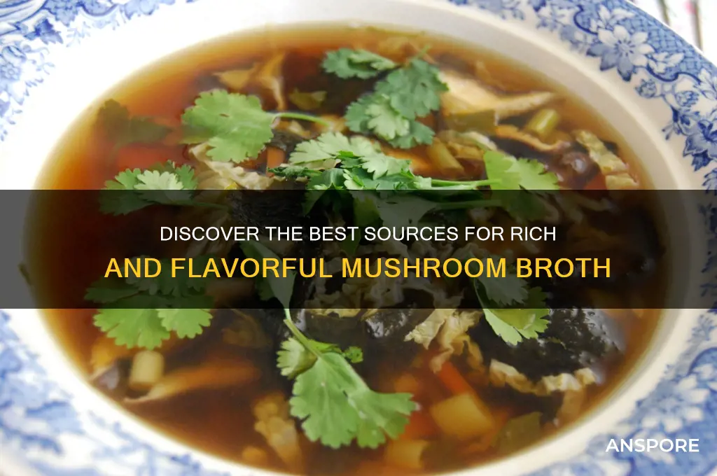 where to find mushroom broth