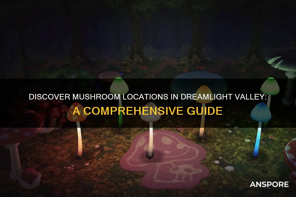 where to find mushroom dreamlight valley