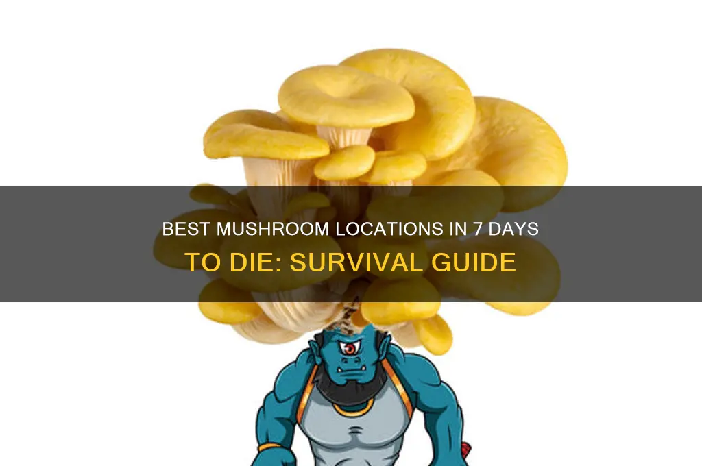where to find mushrooms 7 days to die
