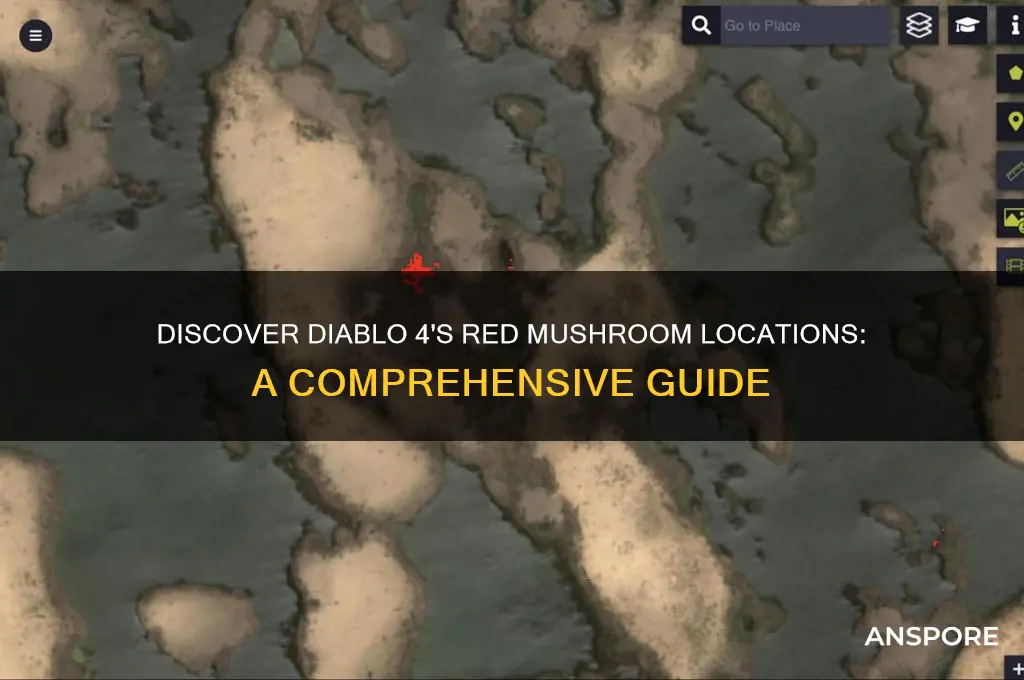 where to find red mushroom diablo 4