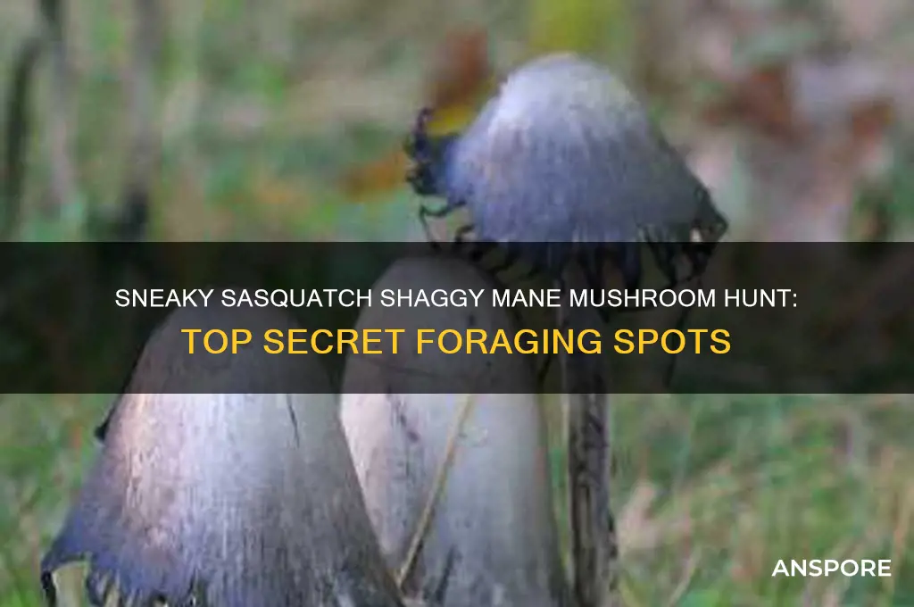 where to find shaggy mane mushrooms sneaky sasquatch