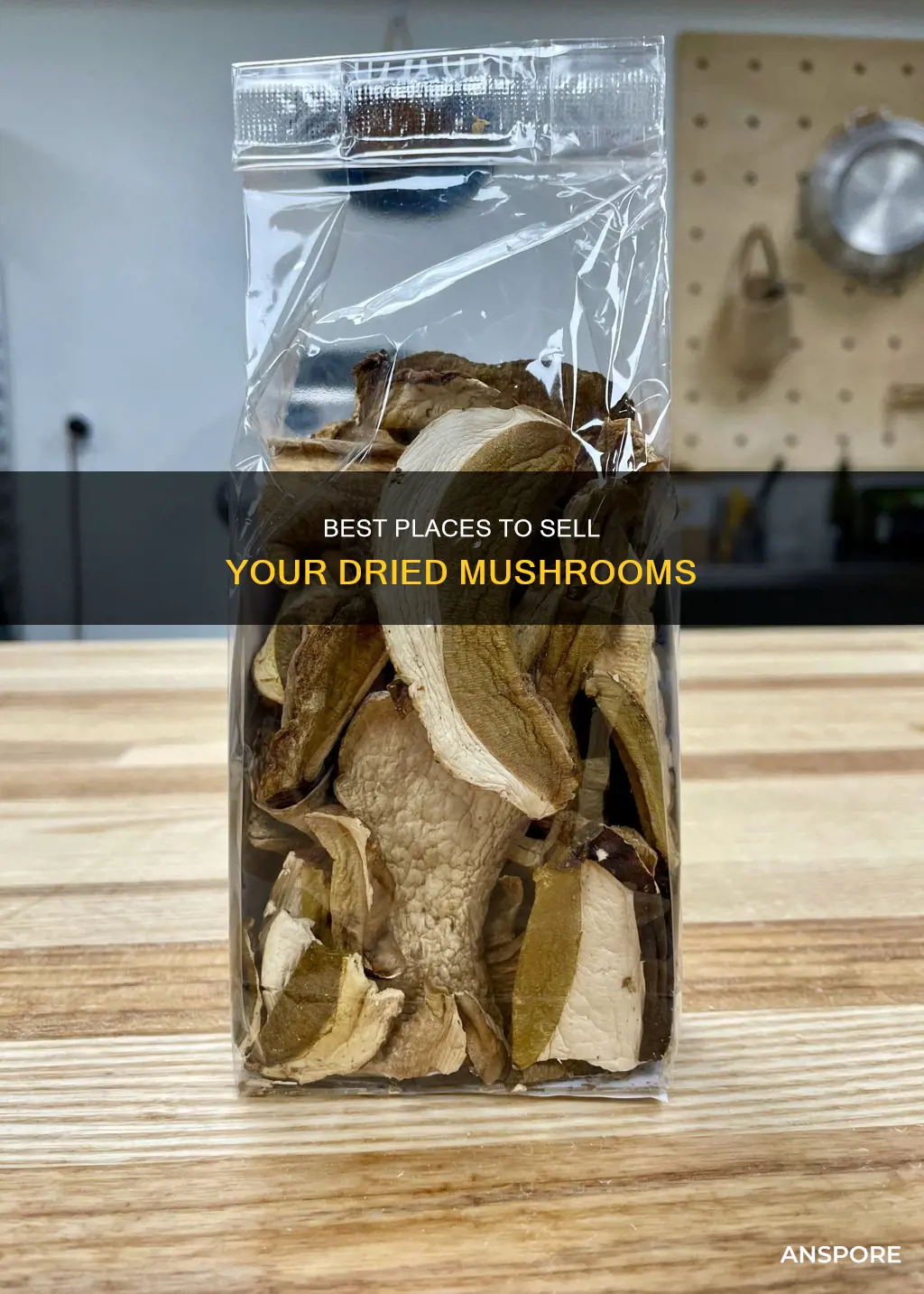 where to sell dried mushrooms