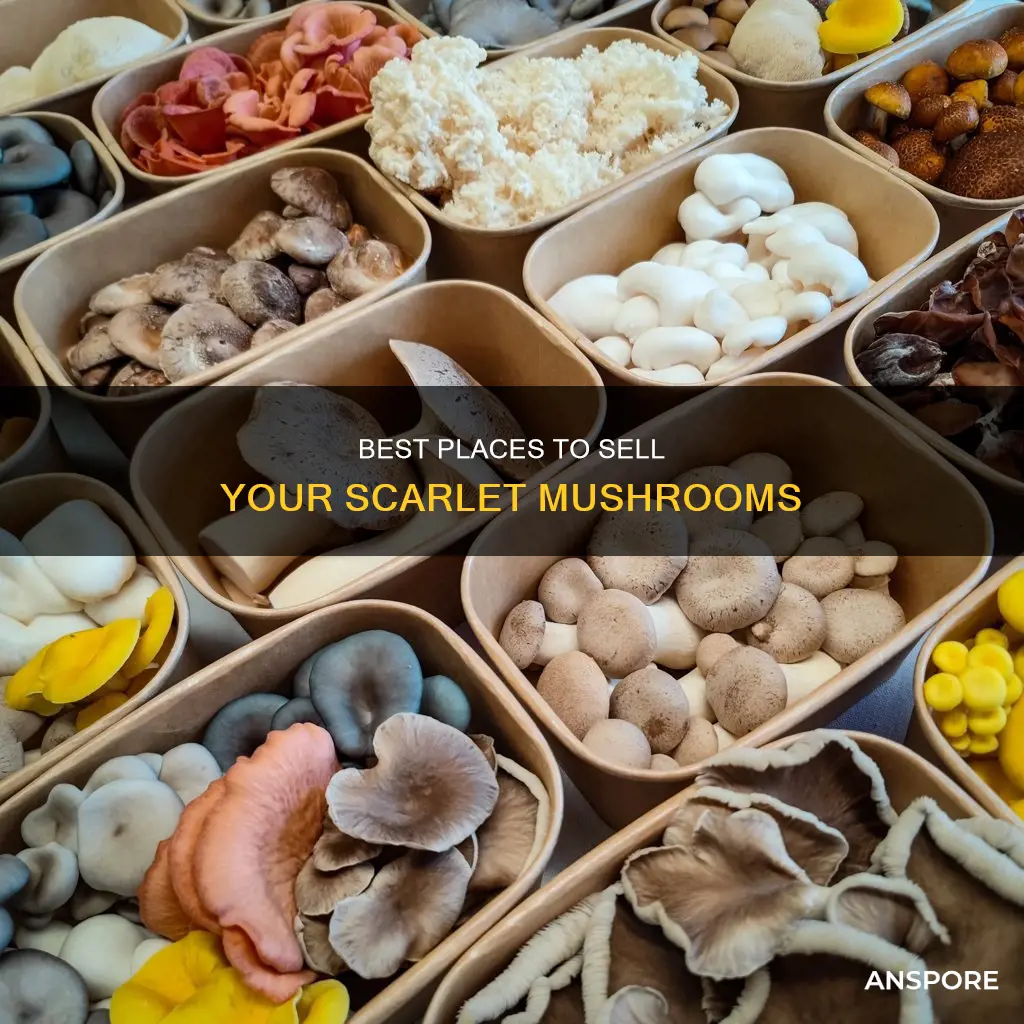 where to sell mushrooms scarlet