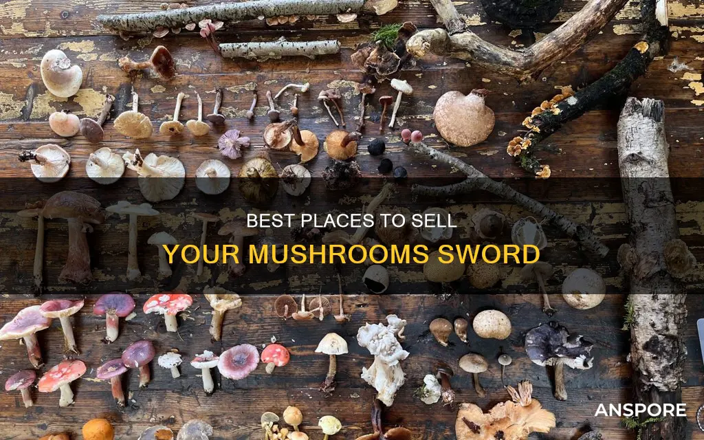 where to sell mushrooms sword