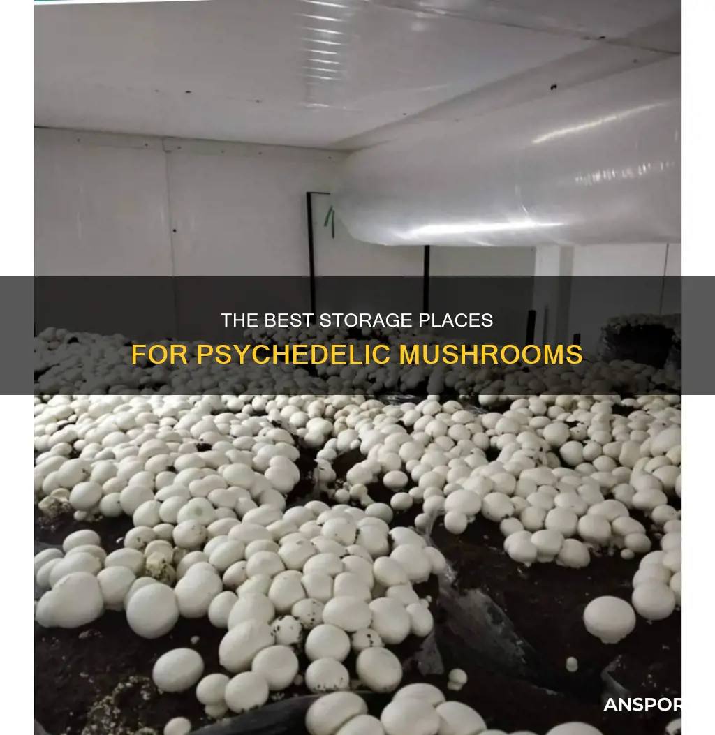 where to store phychodelkic mushrooms