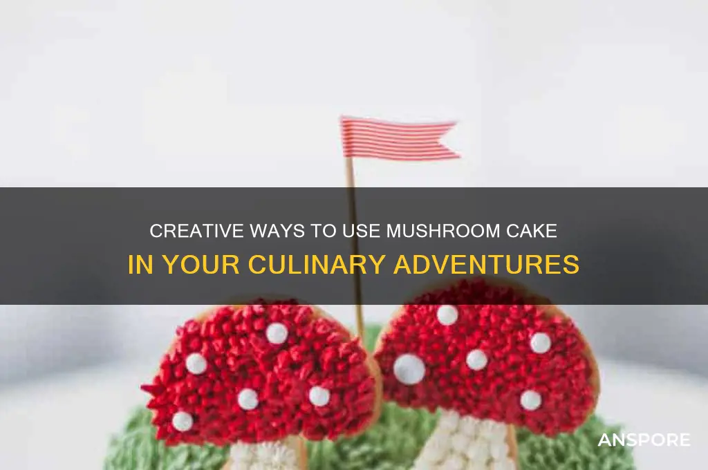 where to use mushroom cake