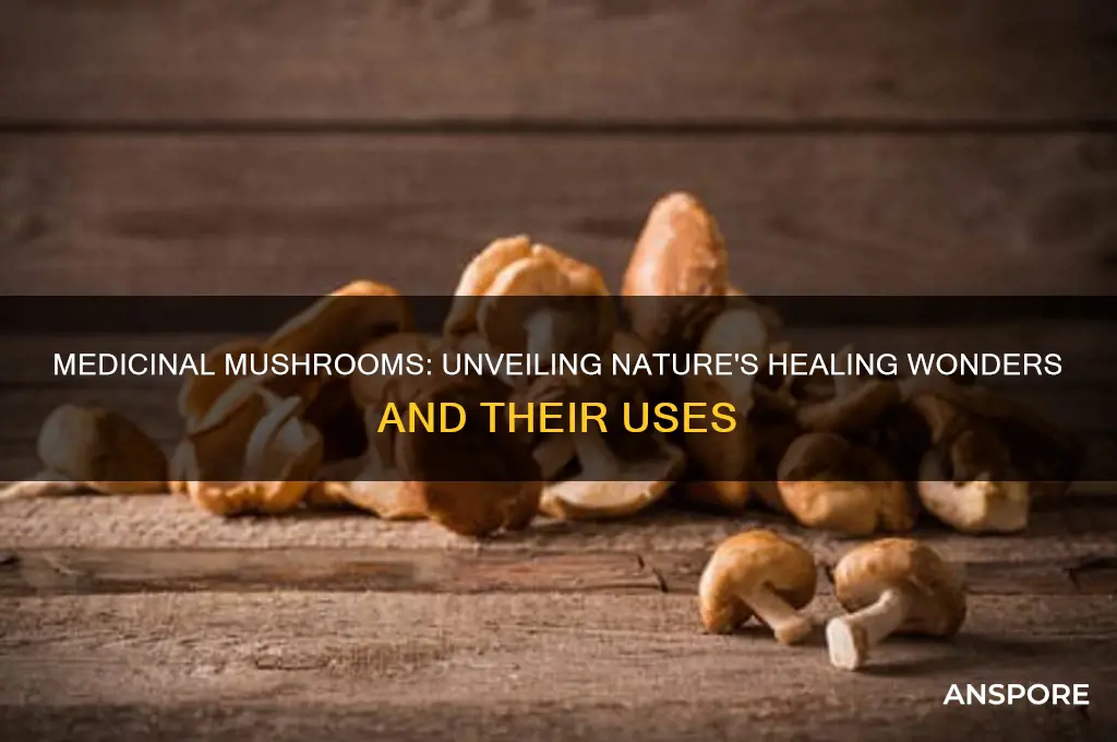 which mushroom is used for medicine