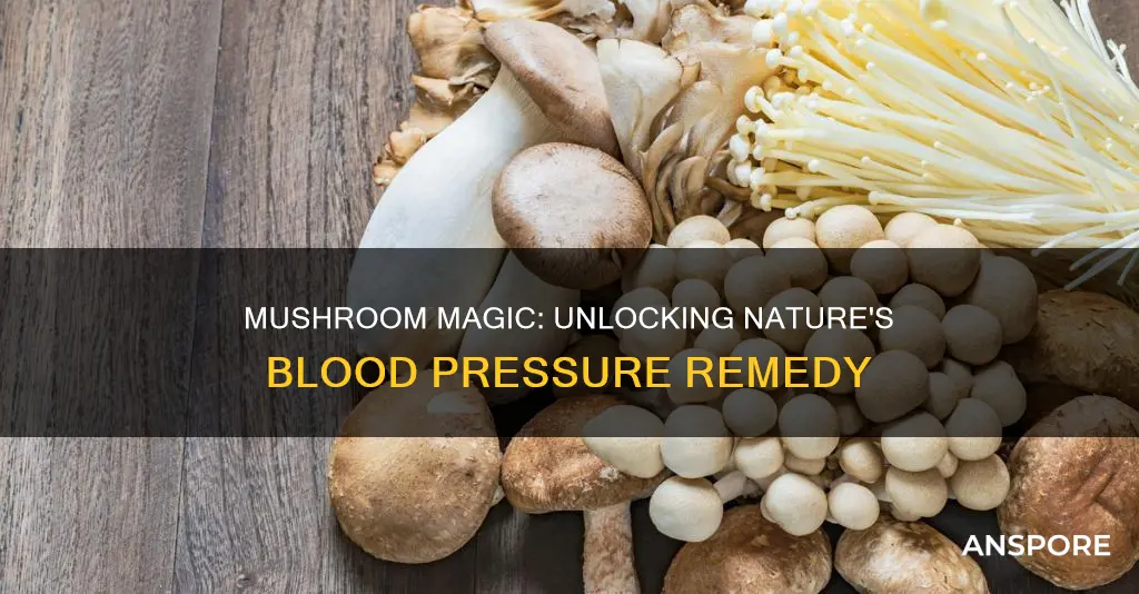 which mushroom lowers blood pressure