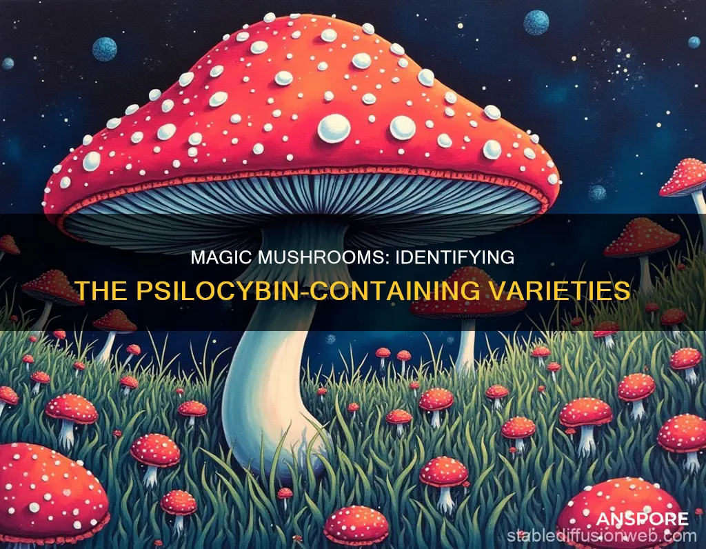 which mushrooms contain psylocibin
