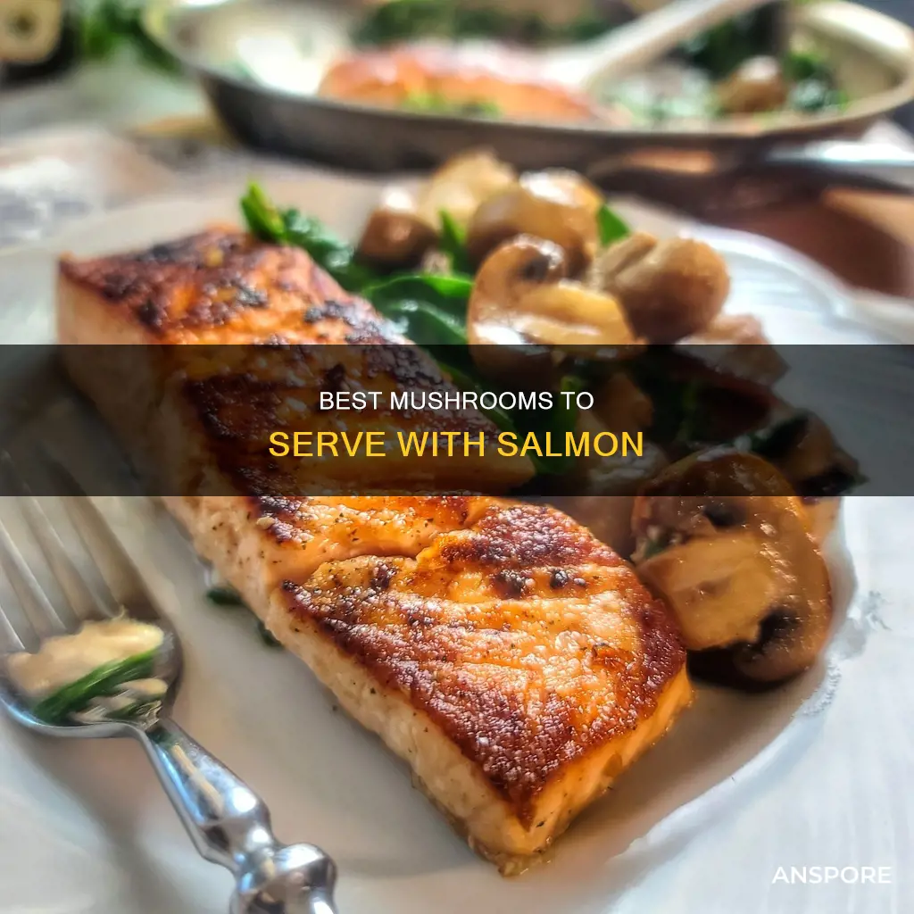 which mushrooms go with salmon