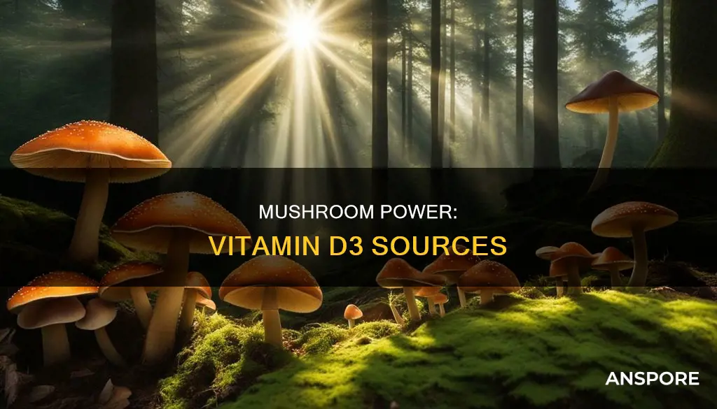 which mushrooms have vitamin d3