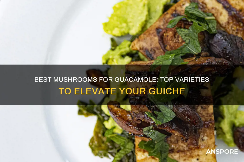 which mushrooms to use in guiches