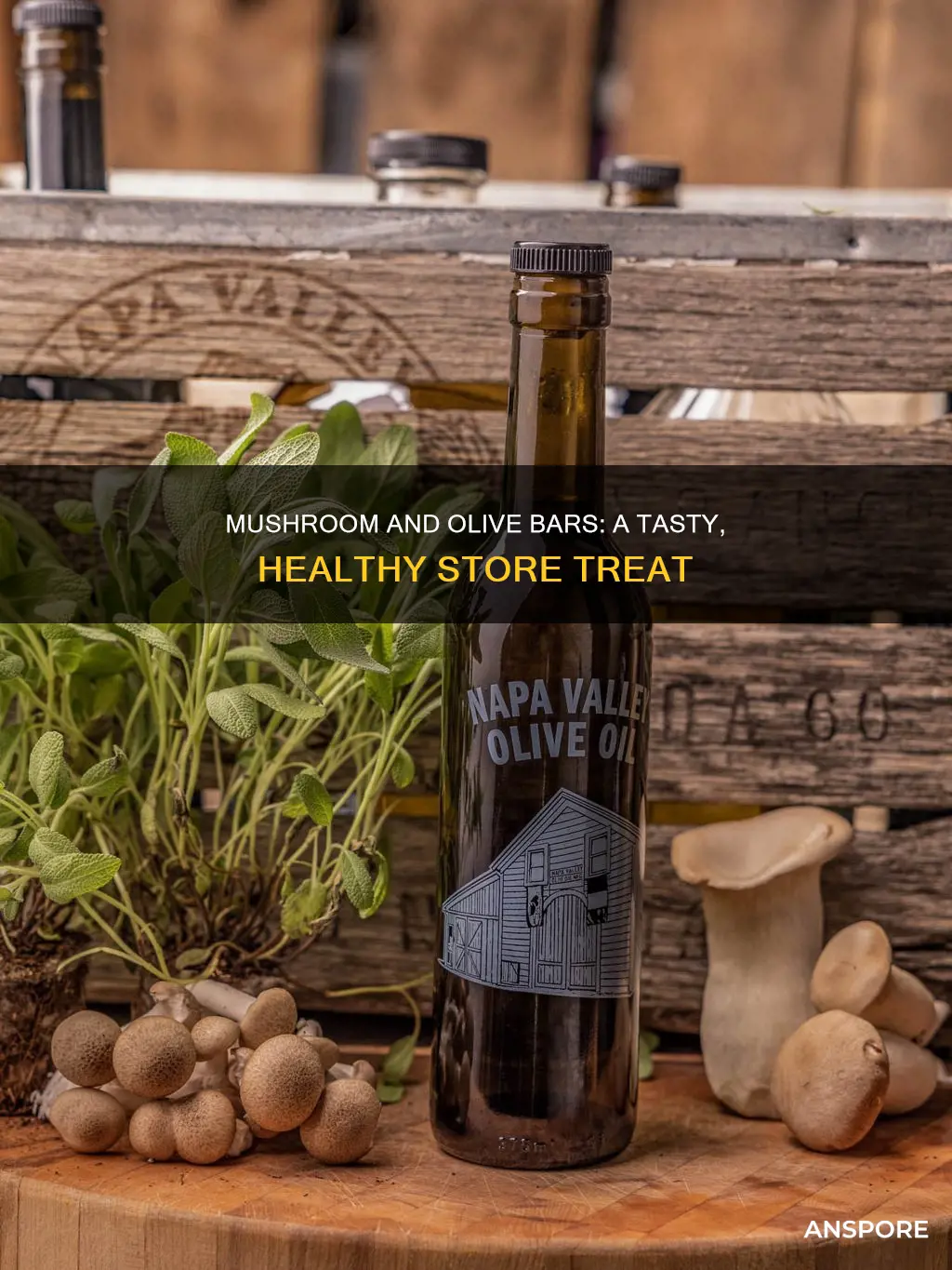 which store mushroom olive bar