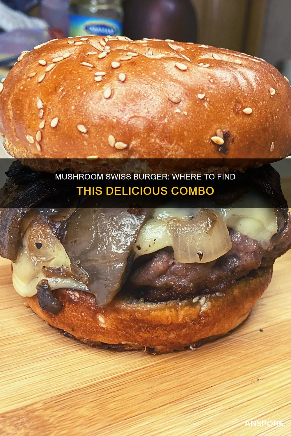 who has mushroom swiss burger