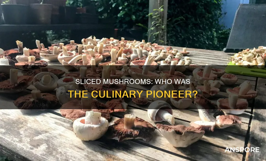 who invented sliced mushrooms
