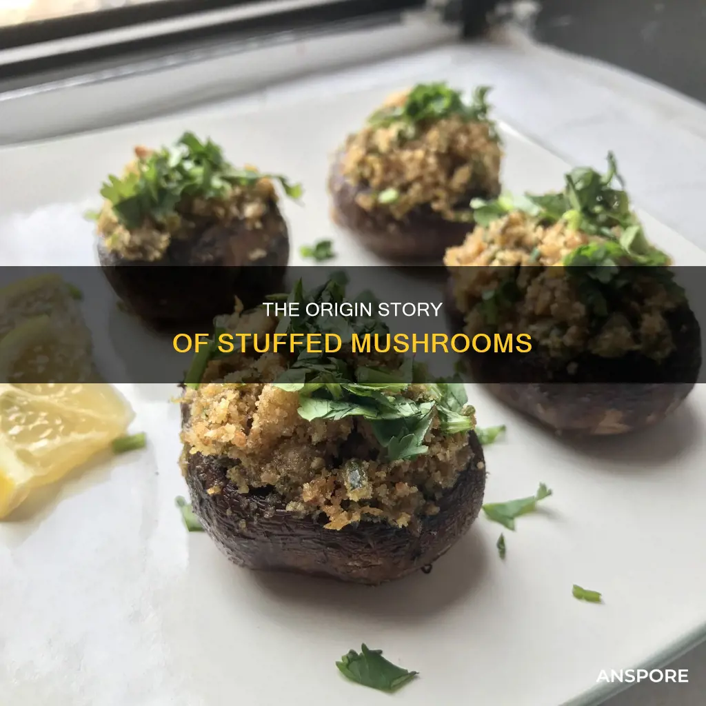 who invented stuffed mushrooms