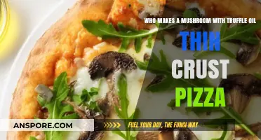 Crafting a Mushroom Truffle Oil Thin Crust Pizza: Top Chefs' Secrets