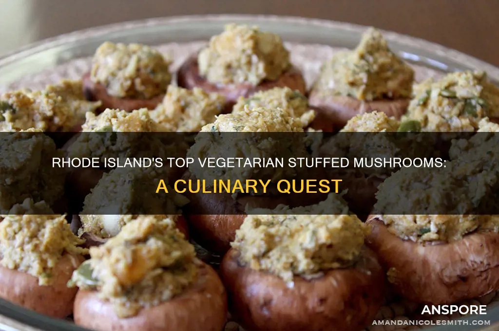 who makes best vegetarian stuffed mushrooms in ri