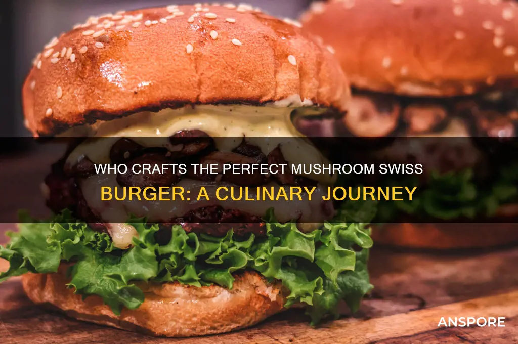 who makes mushroom swiss burger