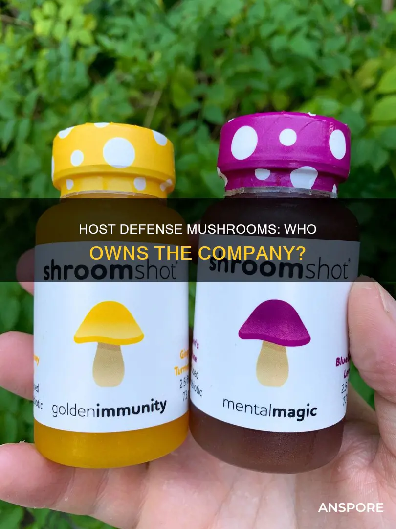 who owns host defense mushrooms