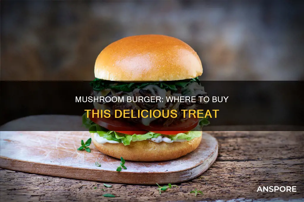 who sells a mushroom burger