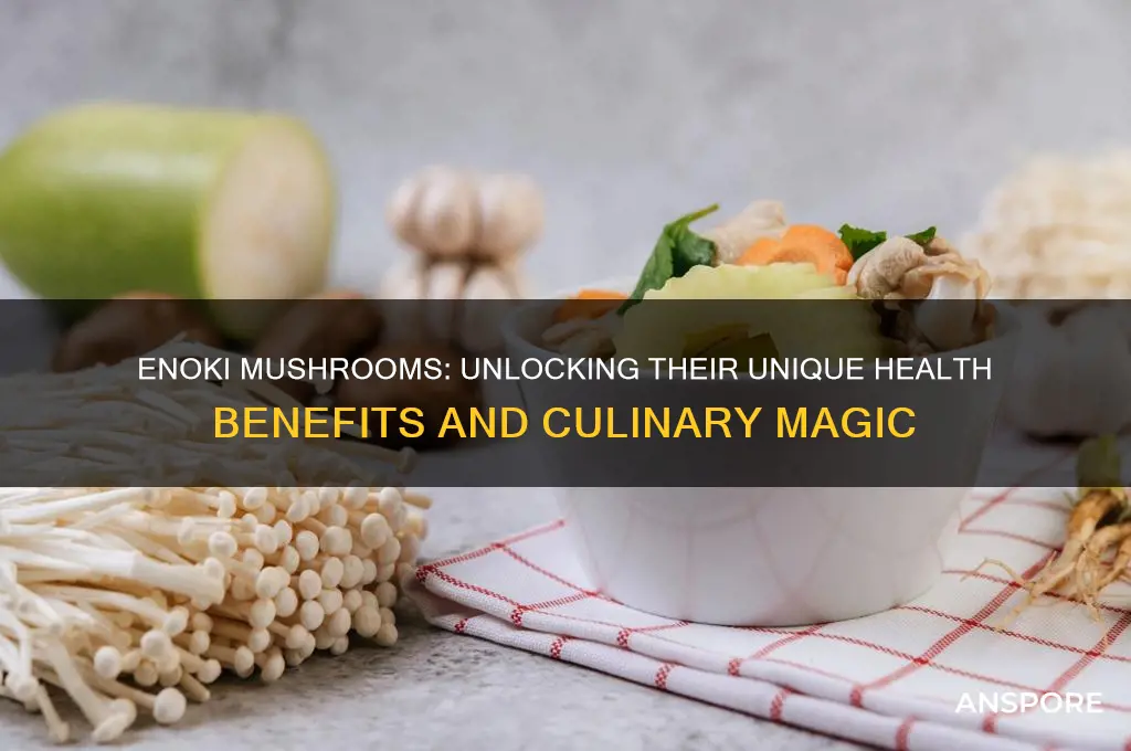 why are enoki mushrooms so good