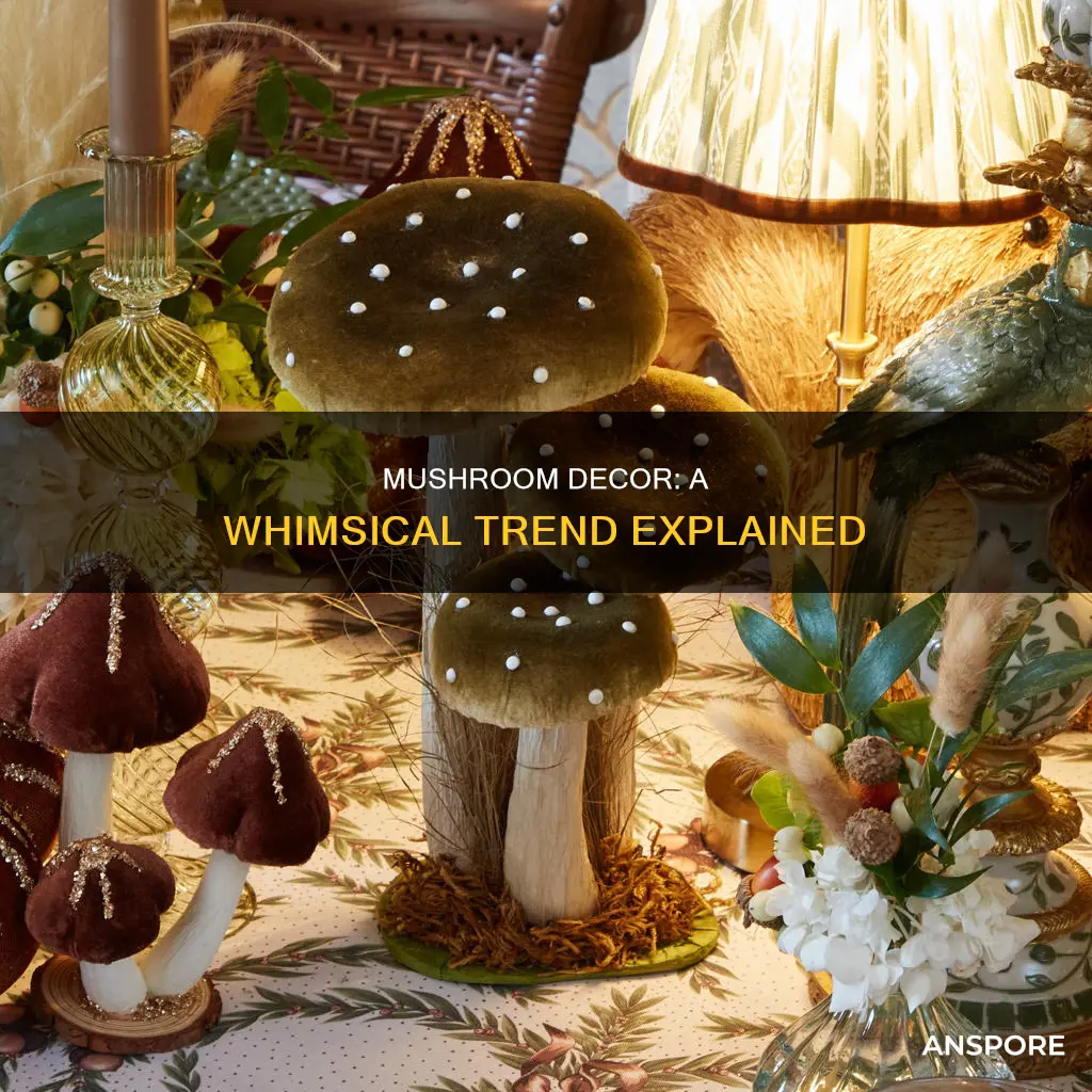 why are mushroom decorations popular