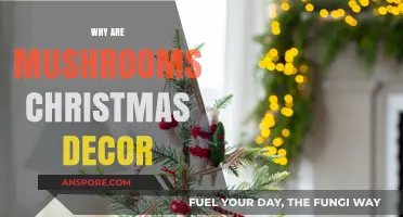 Mushrooms: Christmas Decor's Whimsical Touch