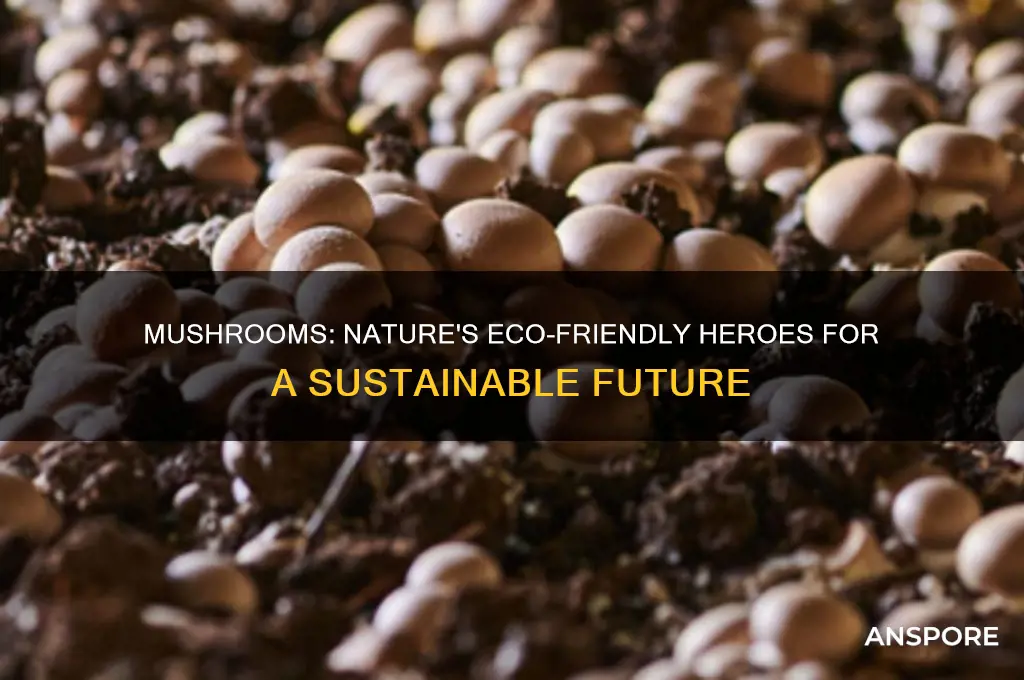 why are mushrooms good for the environment