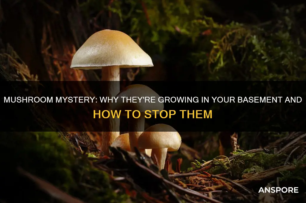 why are mushrooms growing in my basement