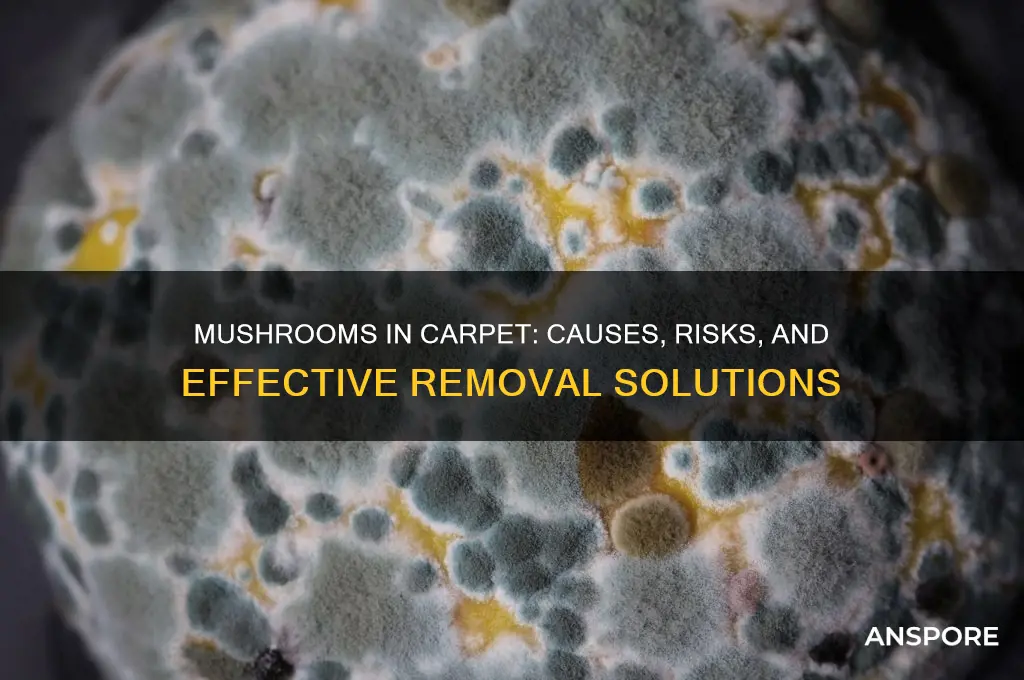 why are mushrooms growing in my carpet