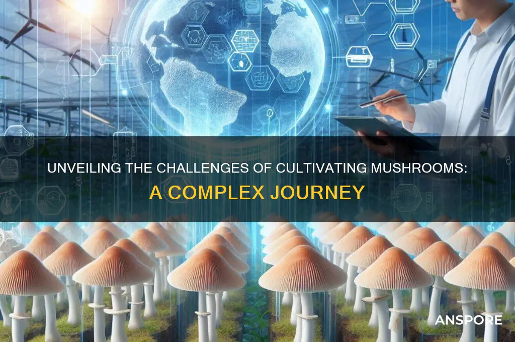 why are mushrooms so hard to grow