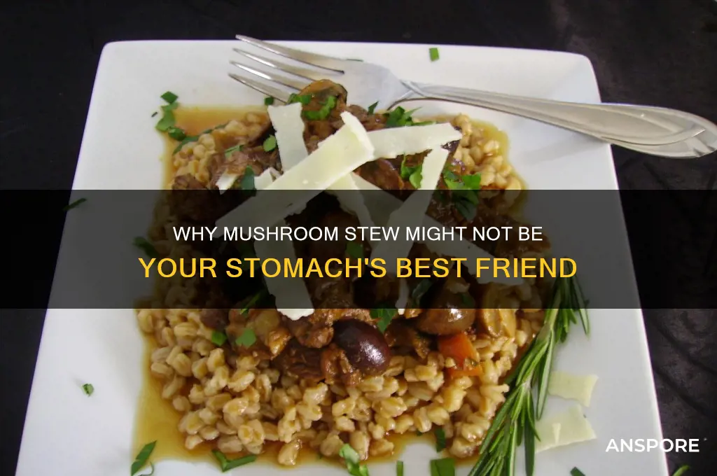why cant i eat mushroom stew
