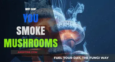 Mushrooms: Smoking vs. Eating