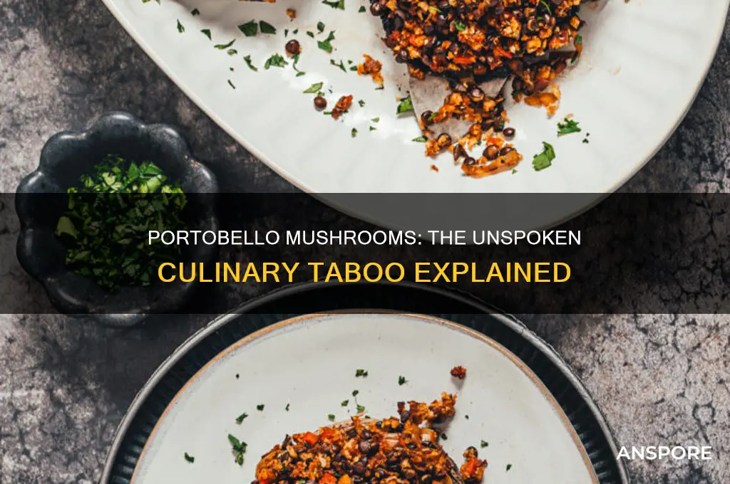 why cant you talk about portobello mushrooms