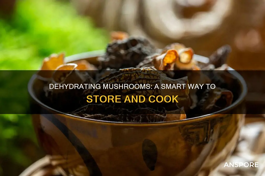 why dehydrate mushrooms