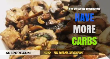 Cooked Mushrooms and Carbs: Unveiling the Surprising Nutritional Shift