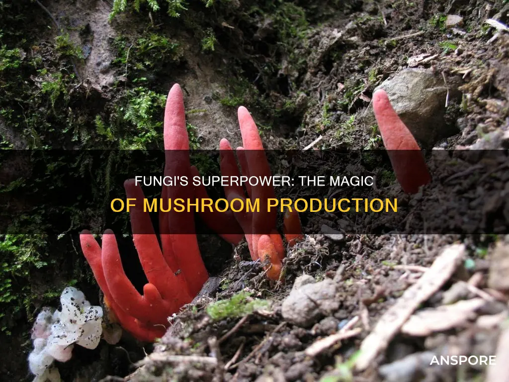 why do fungi produce mushrooms