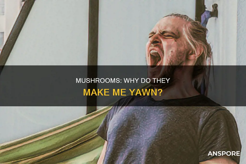 why do i yawn mushrooms
