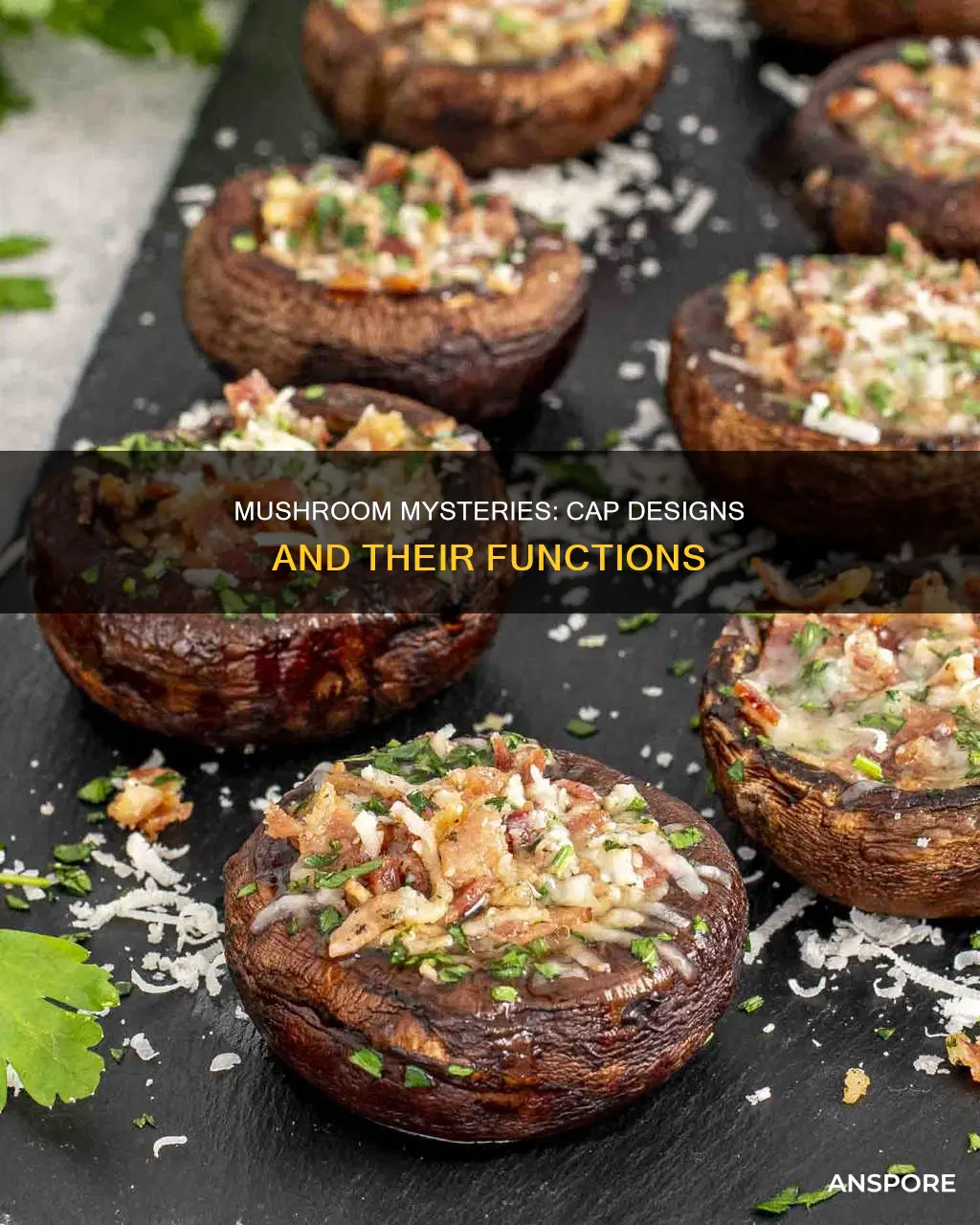 why do mushrooms have caps