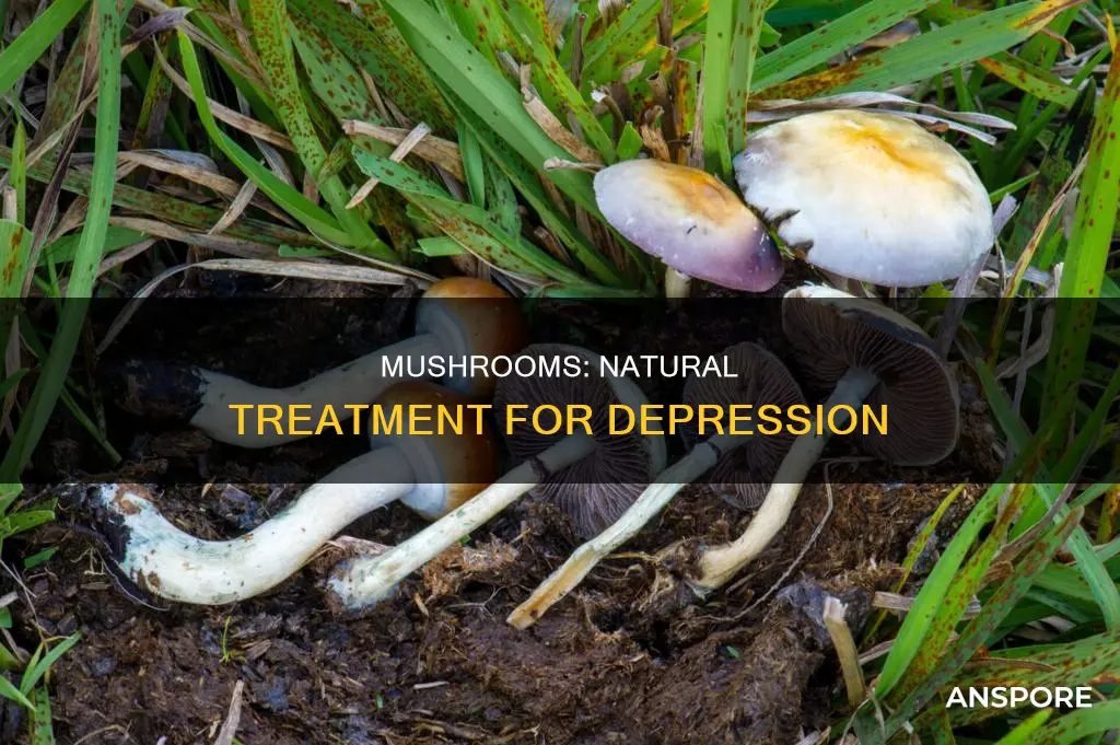 why do mushrooms help depression