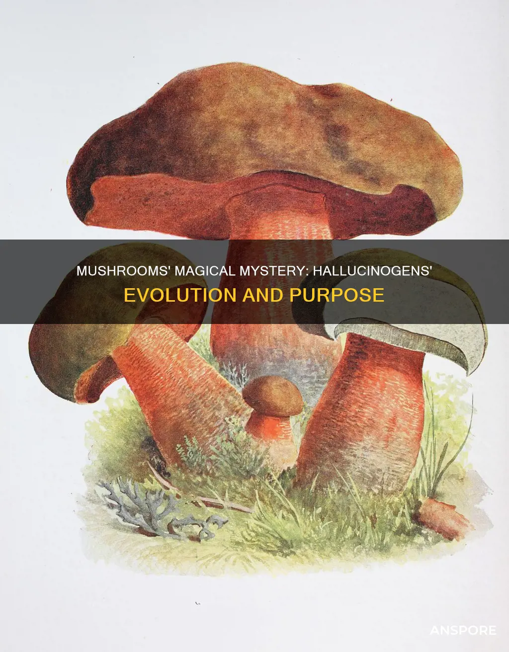 why do mushrooms produce hallucingins
