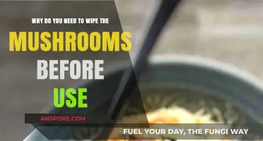 Wipe Mushrooms Before Use: Essential Cleaning Tips for Freshness and Safety